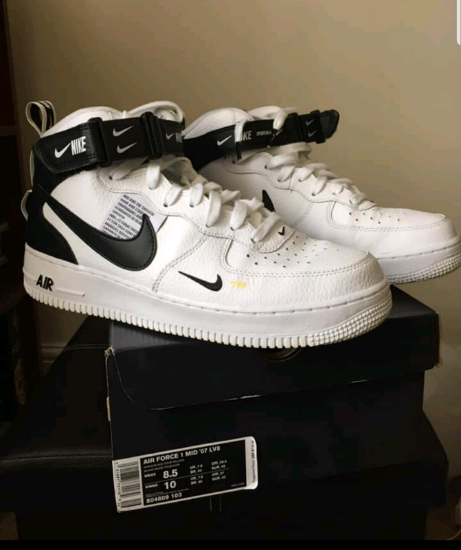 nike air force 1 lv8 mid schuhe weiß